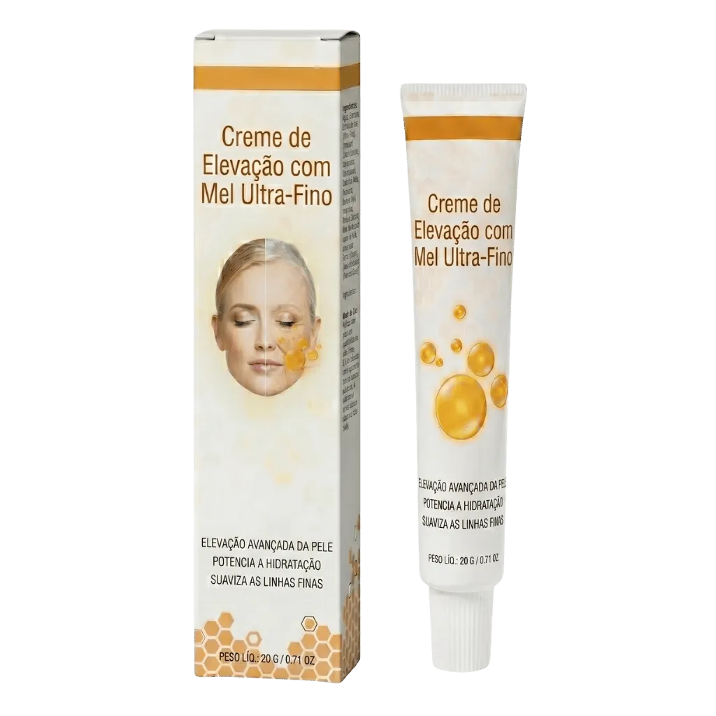 Creme lifting de mel super-fino