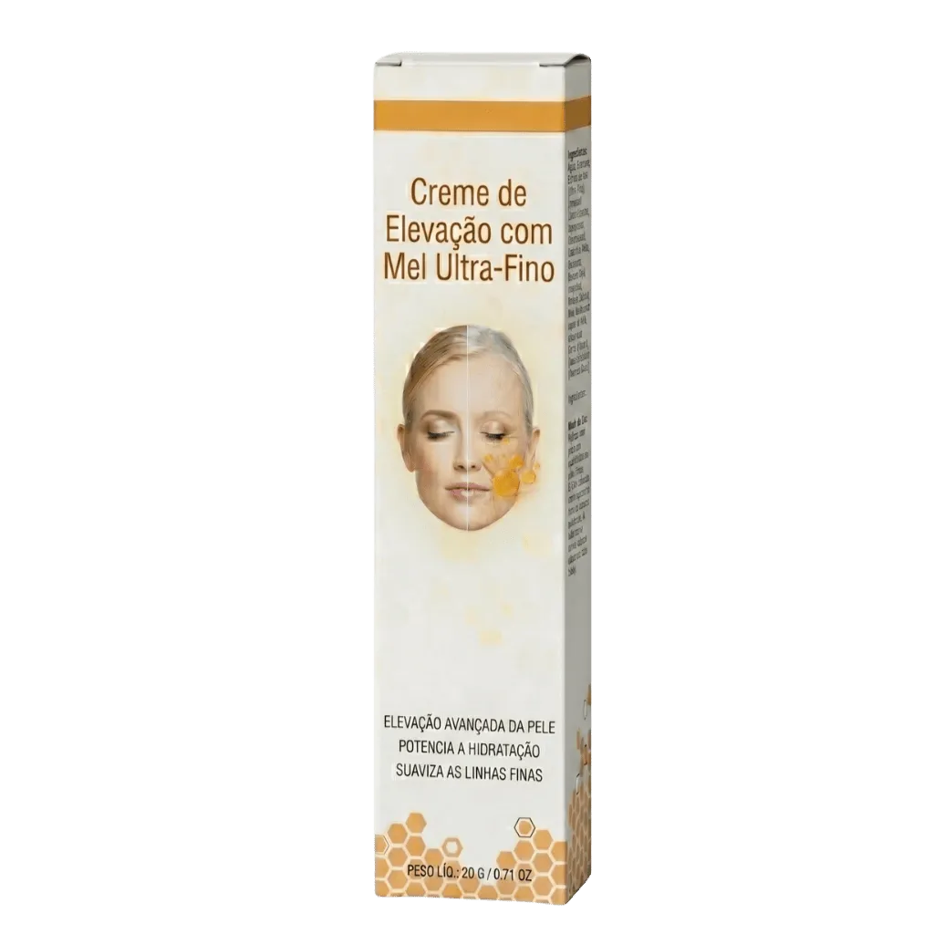 Creme lifting de mel super-fino