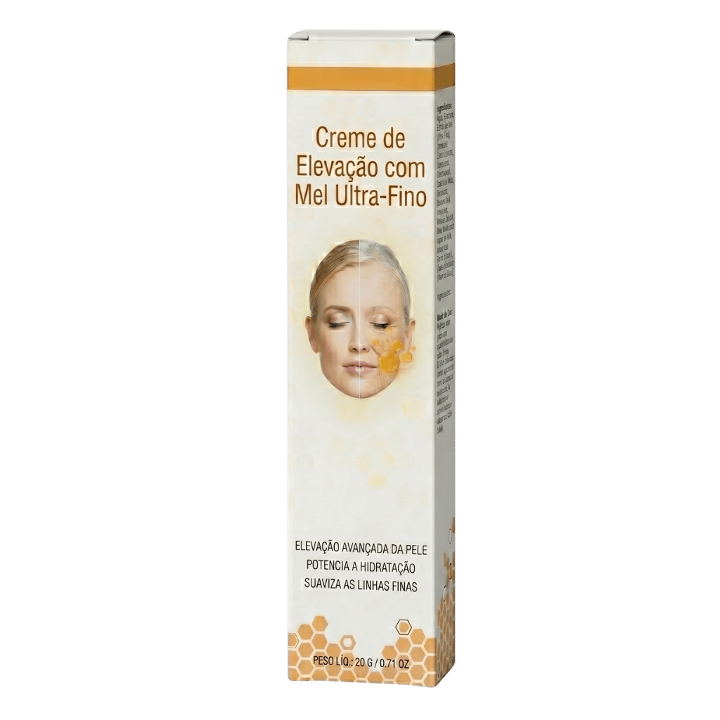 Creme lifting de mel super-fino
