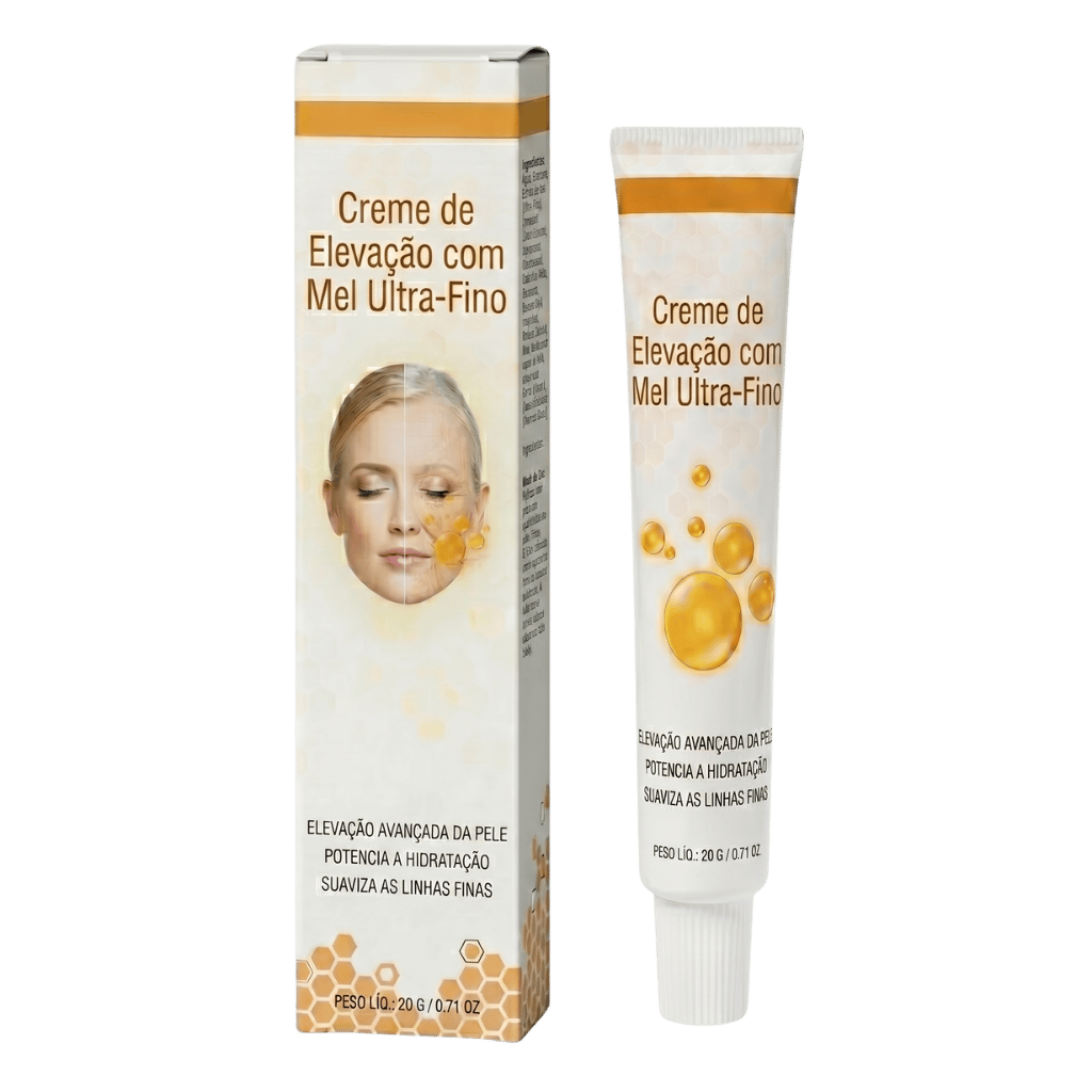 Creme lifting de mel super-fino