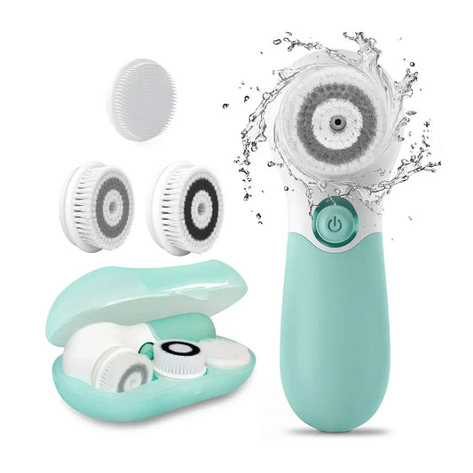 Pura Natureza – Escova de Maquilhagem para Base com cerdas sintéticas e cabo ergonómico